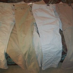 5 pair Uniform pants different brands